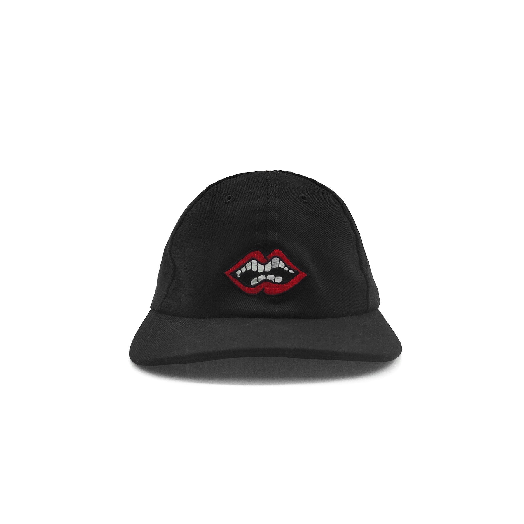 Chrome Hearts Matty Boy Chomper Leather Strapback Hat - SRM