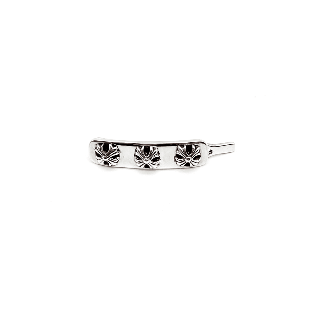 Chrome Hearts 925 Silver Triple Cross Hair Clip - SRM – SHENGLI