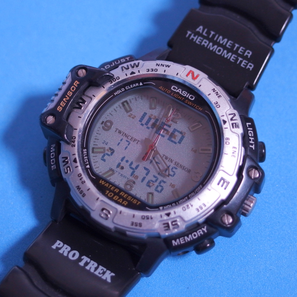 PROTREK(プロトレック) PRT-50(1375) 電池交換 CR2016 | shattered