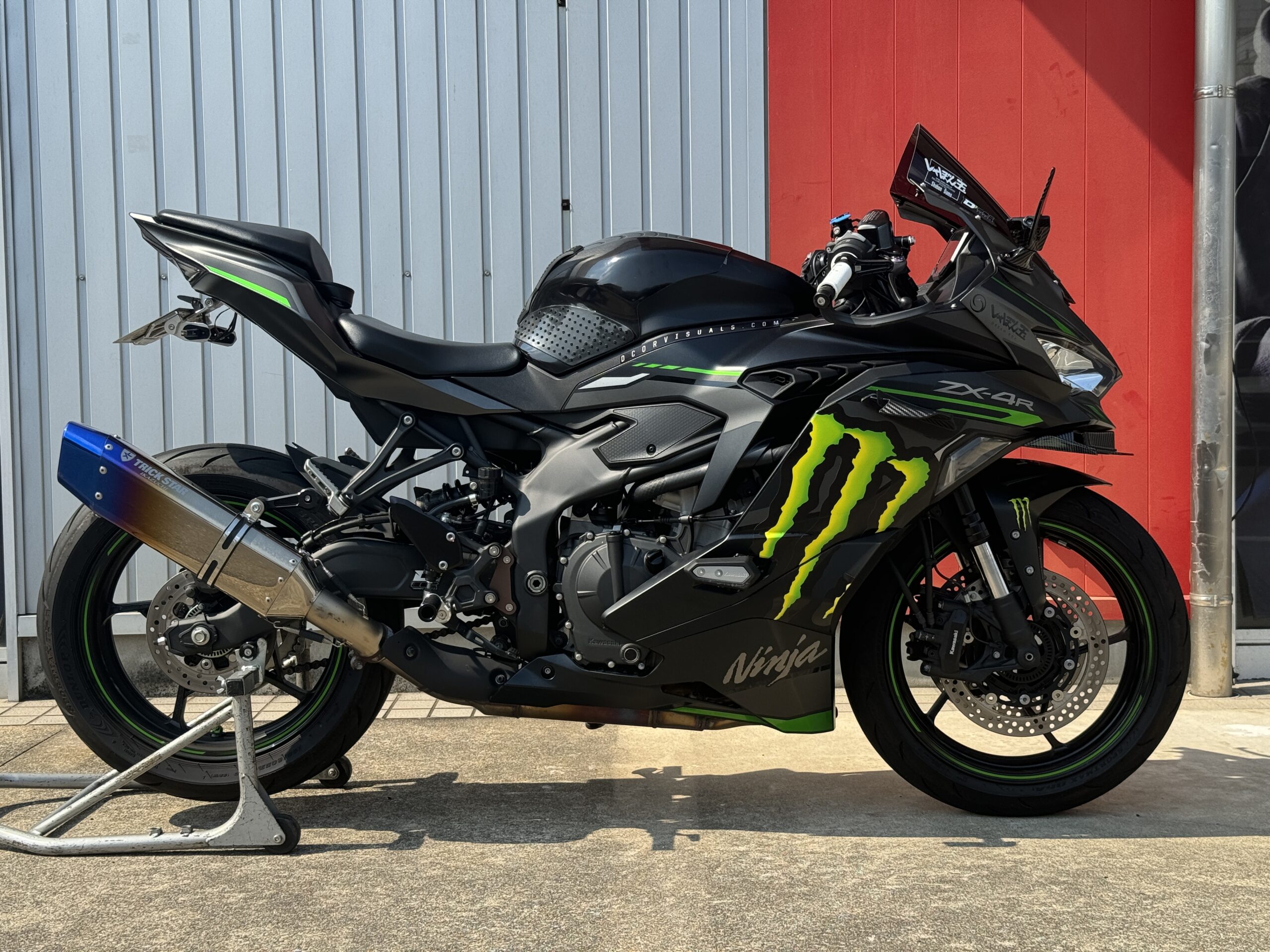 冴速の4発400cc＝ZX-4R | しゃぼん玉 -Shabondama-