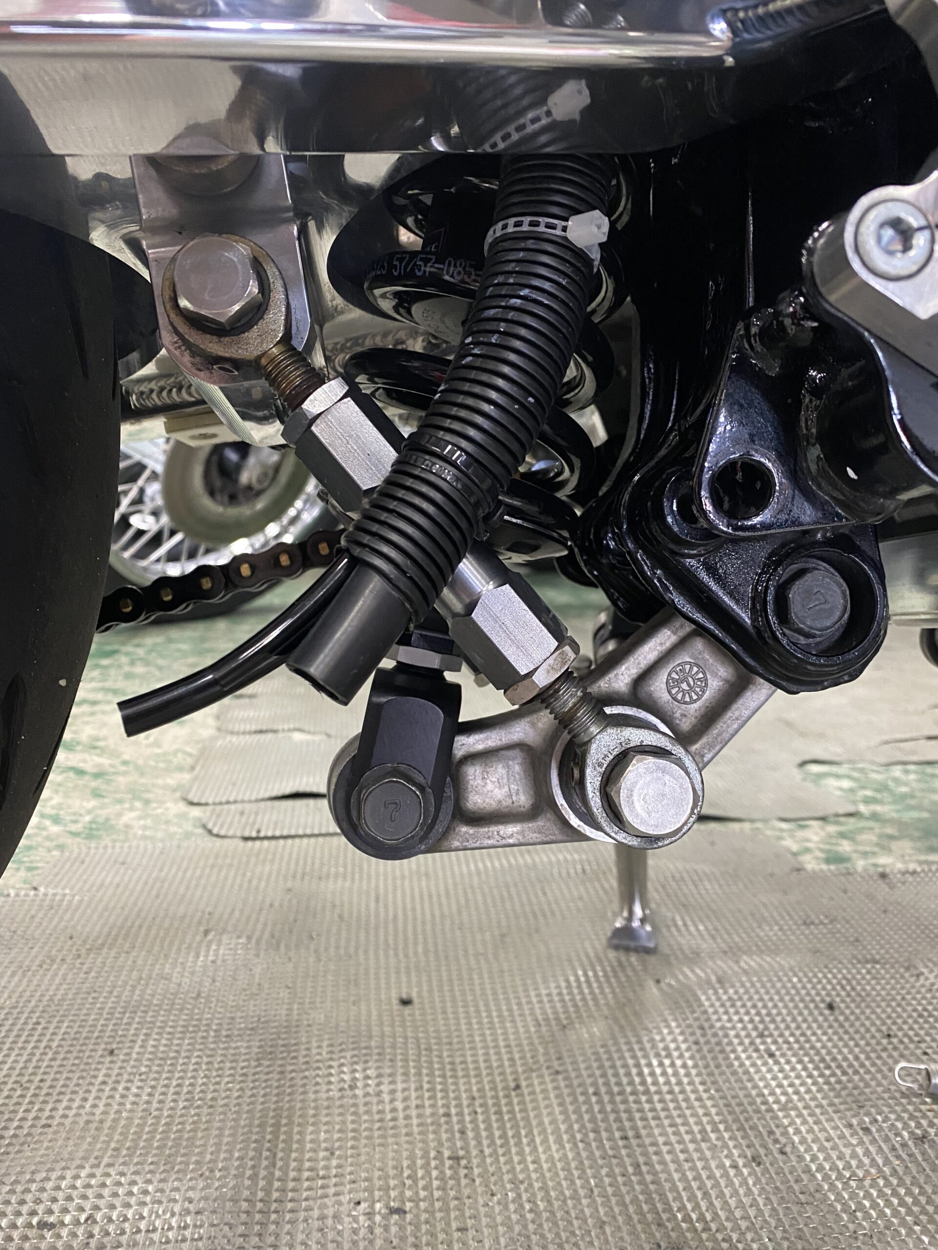 GPZ900R[38社外車高調リンク]｝B gpz900r 社外車庫調リンク