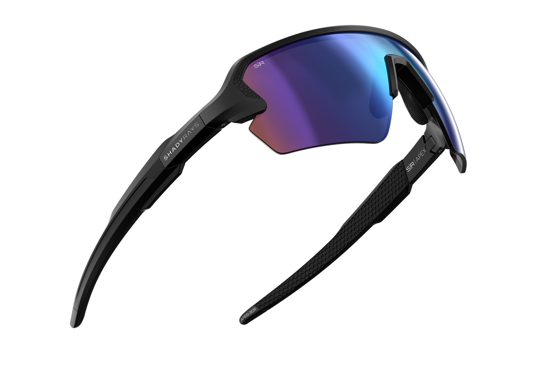 Apex Elite - Black Glacier – Shady Rays® | Polarized Sunglasses