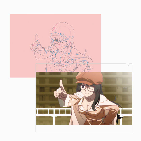 KEYANIMATION CLEAR FILE 10 化物語 つばさキャット上 | 化物語