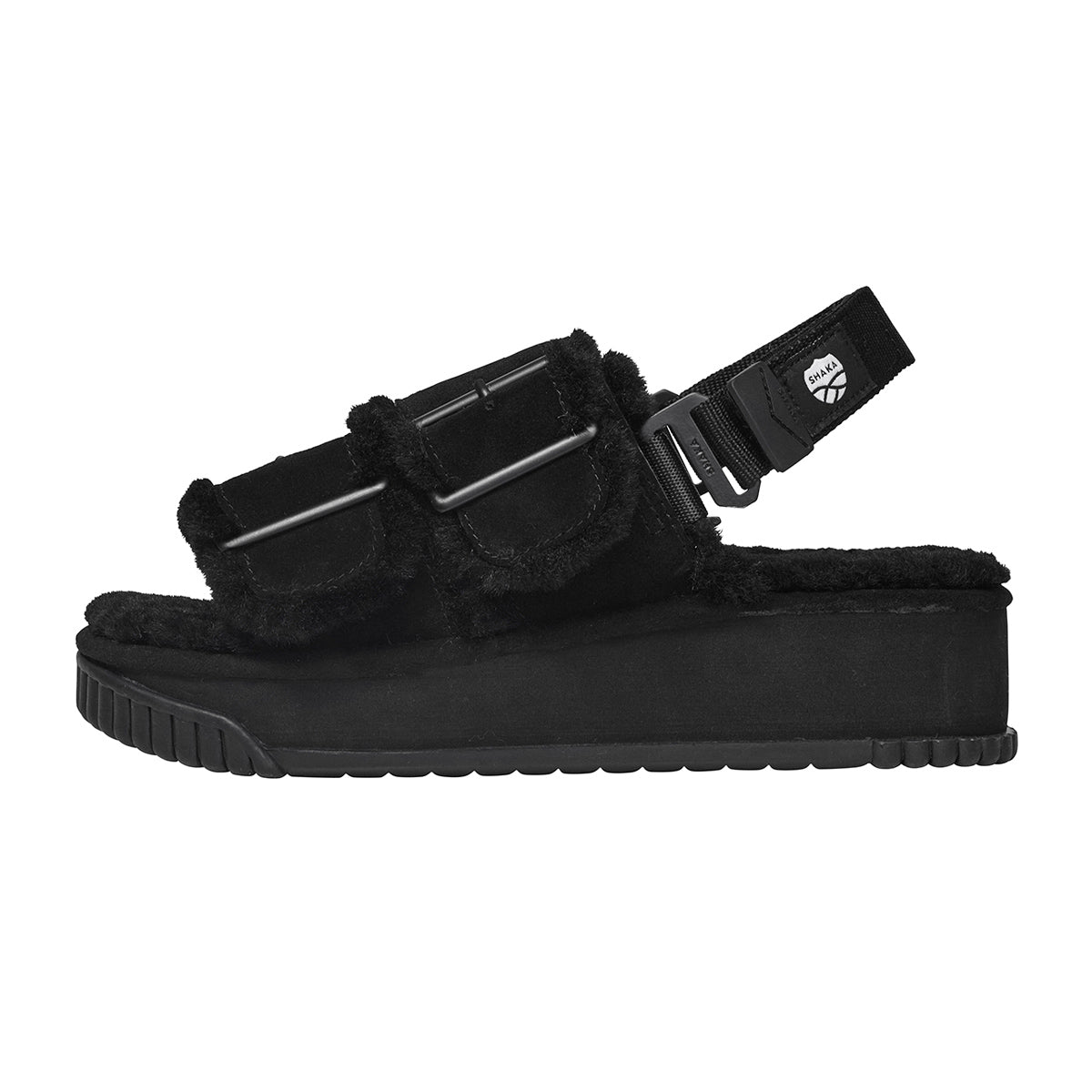 SHAKA 厚底 ファー サンダル WEEKENDER MOUTON PLATFORM [レディース