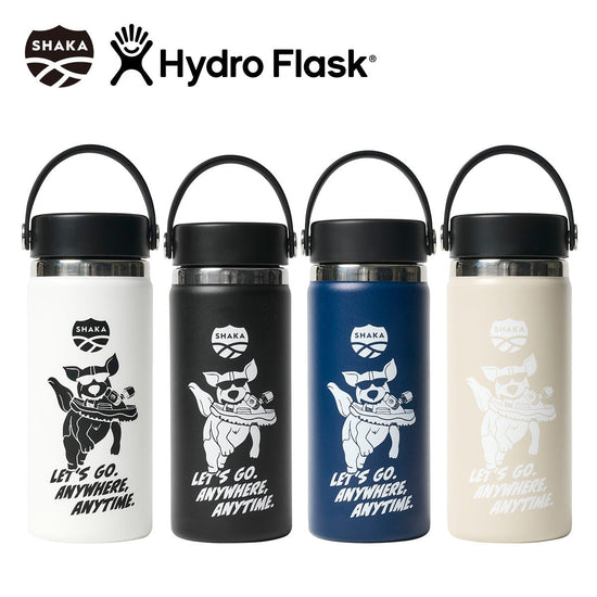 コラボ] SHAKA×HydroFlask ボトル #HYDRATION 16oz Wide Mouth – SHAKA