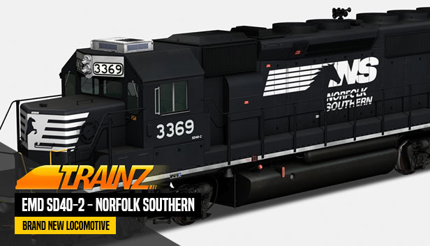 Steam：Trainz Plus DLC - EMD SD40-2 - NS