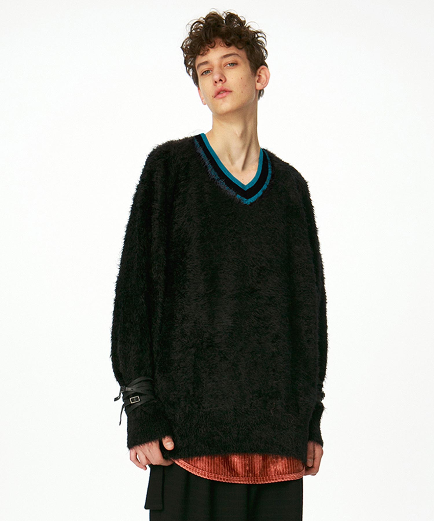 SHAREEF ONLINE SHOP / LONG SHAGGY PULL-OVER