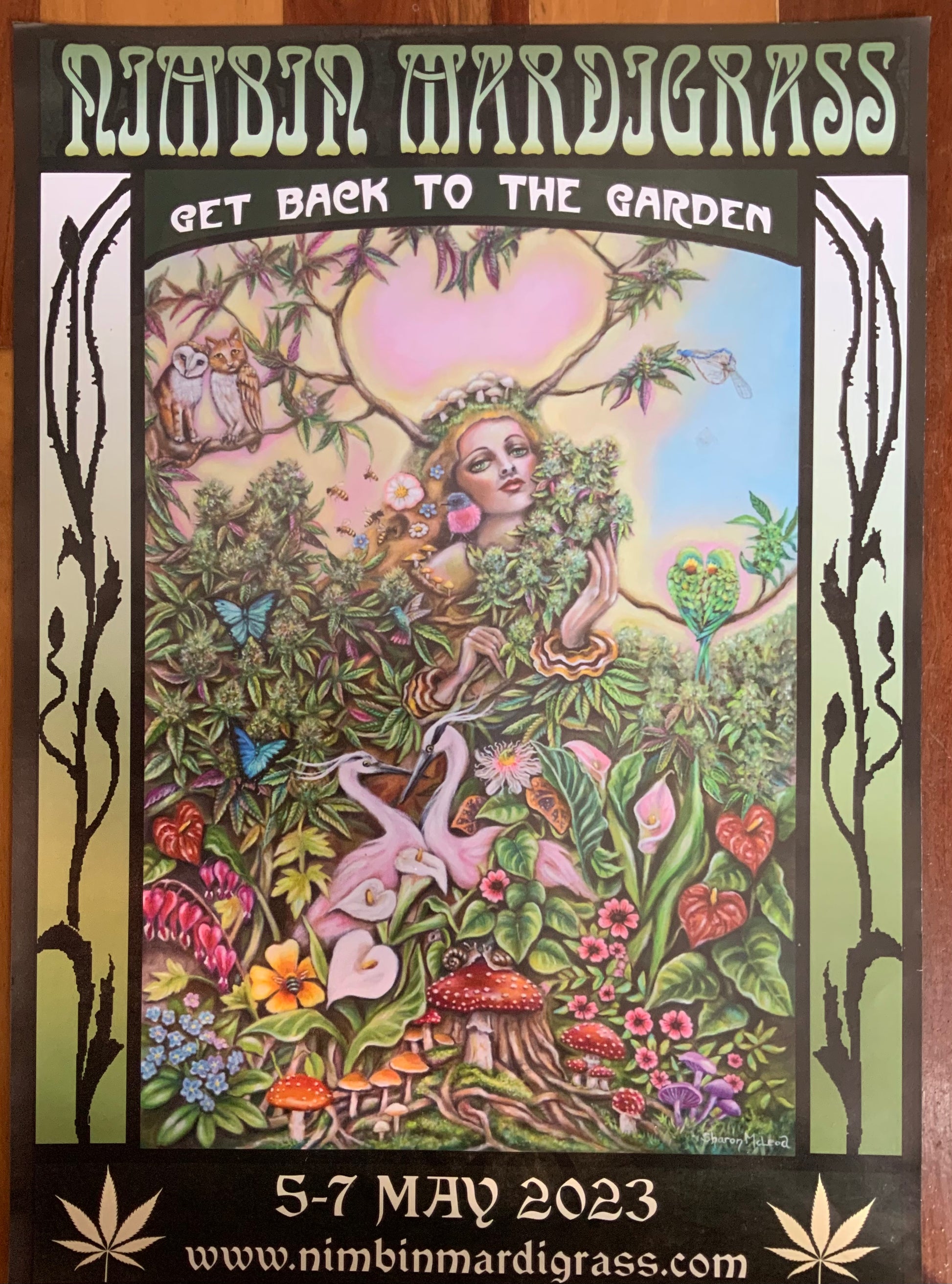 Nimbin MardiGrass Posters – The Art of Sharon McLeod