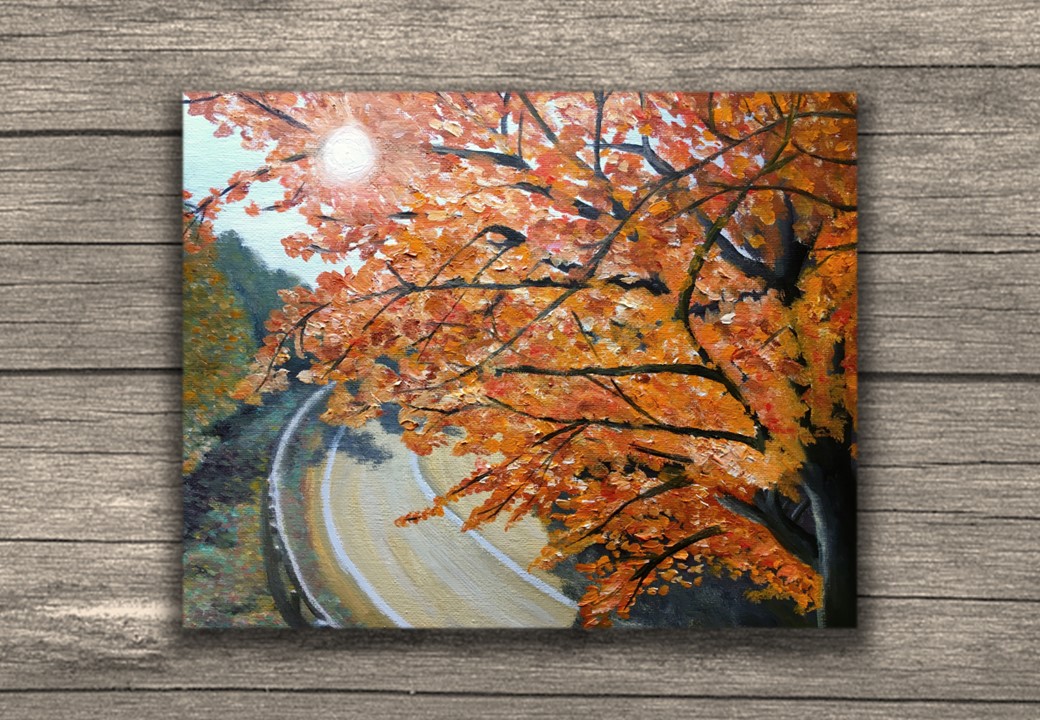 油彩画 そういう日 風景画 油絵 油彩画 油絵 絵画(油絵) Zx Paintings