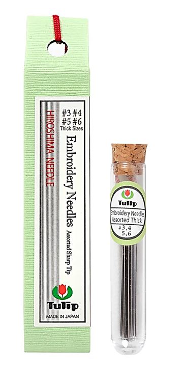 Notions - Tulip Embroidery Needle Assortment - Thick Sizes - Size