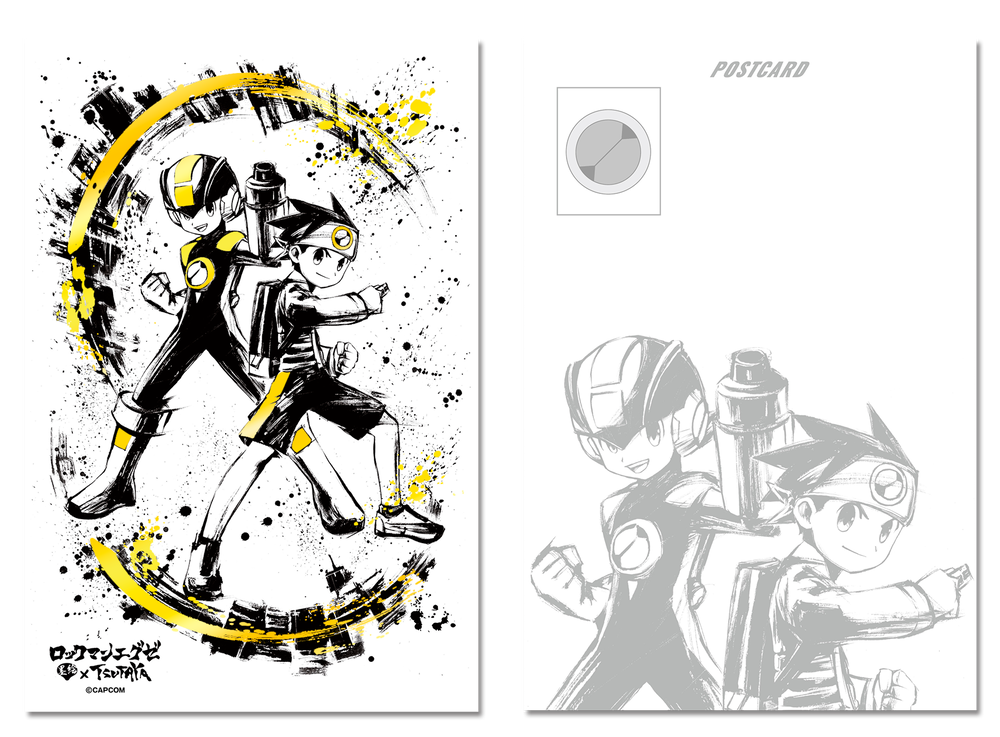 ロックマンエグゼ」×墨絵SHOPの実施が決定！！SHIBUYA TSUTAYA 6階 IP