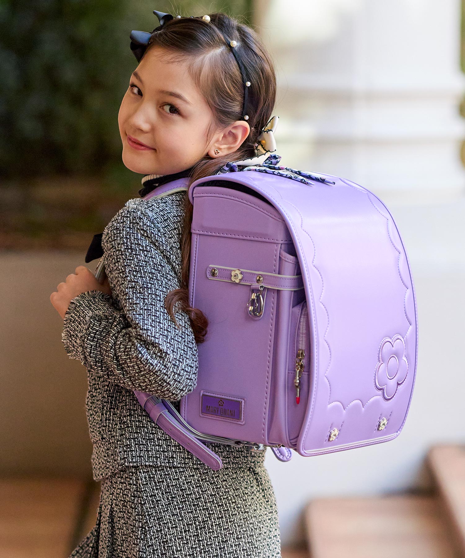 MARY QUANT(マリークワント)デコレーションミニフラワーランドセル