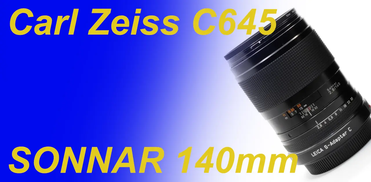 Jenaの面影 SONNAR 140mm C645 with LEICA S typ007 – Shige's hobby
