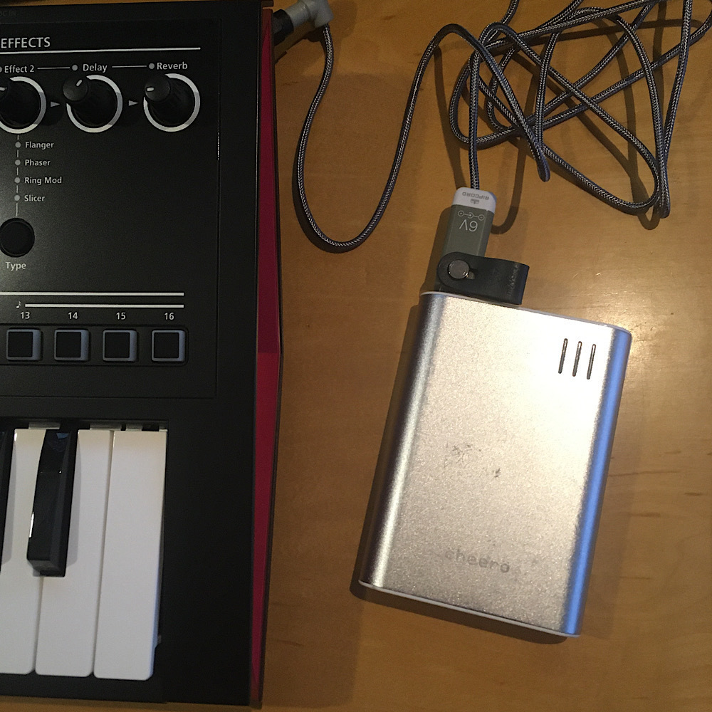 Roland JD-Xi オーバーレイシートを購入 パネル面のツヤによる反射が