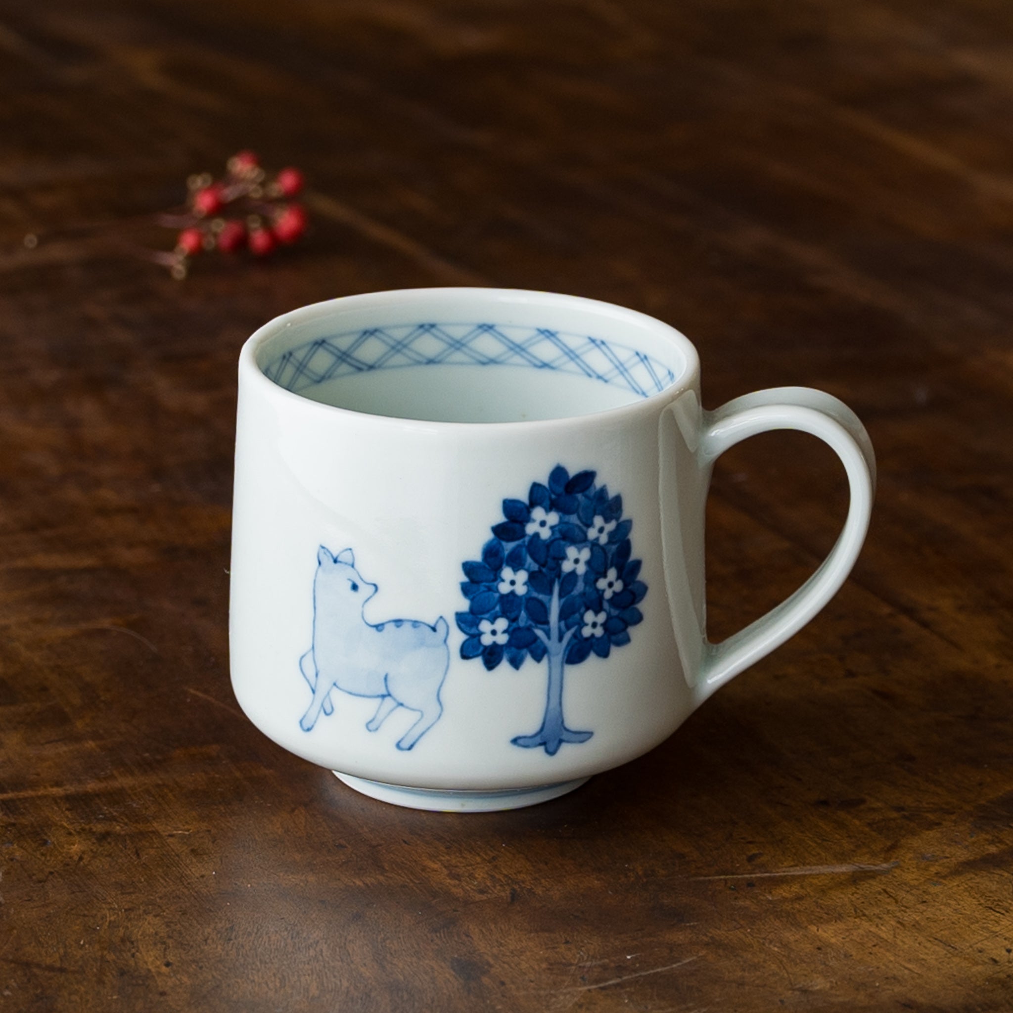 作家 石川理恵 マグカップ 鹿｜作家もののうつわ通販 四季折折 – 四季