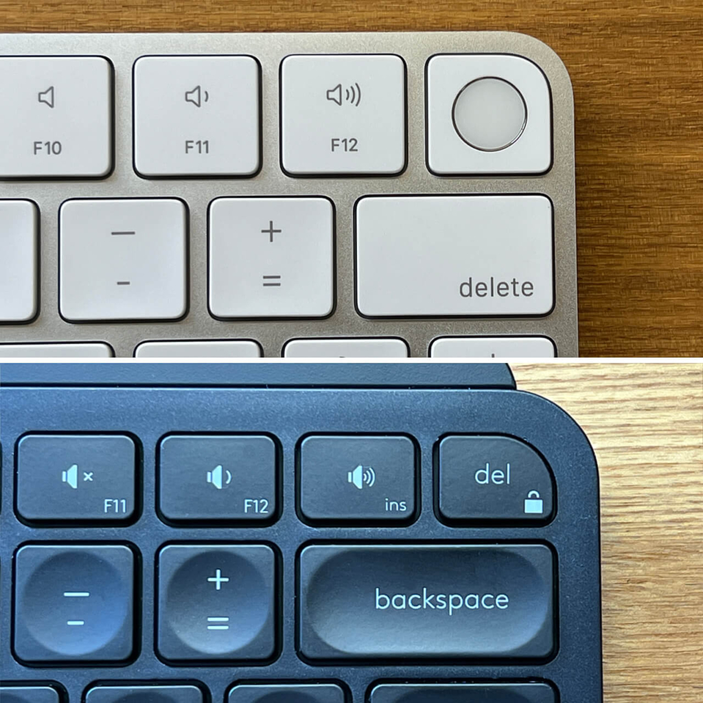 Touch ID搭載Magic Keyboardレビュー！ロジクールMX Keys Miniと比較