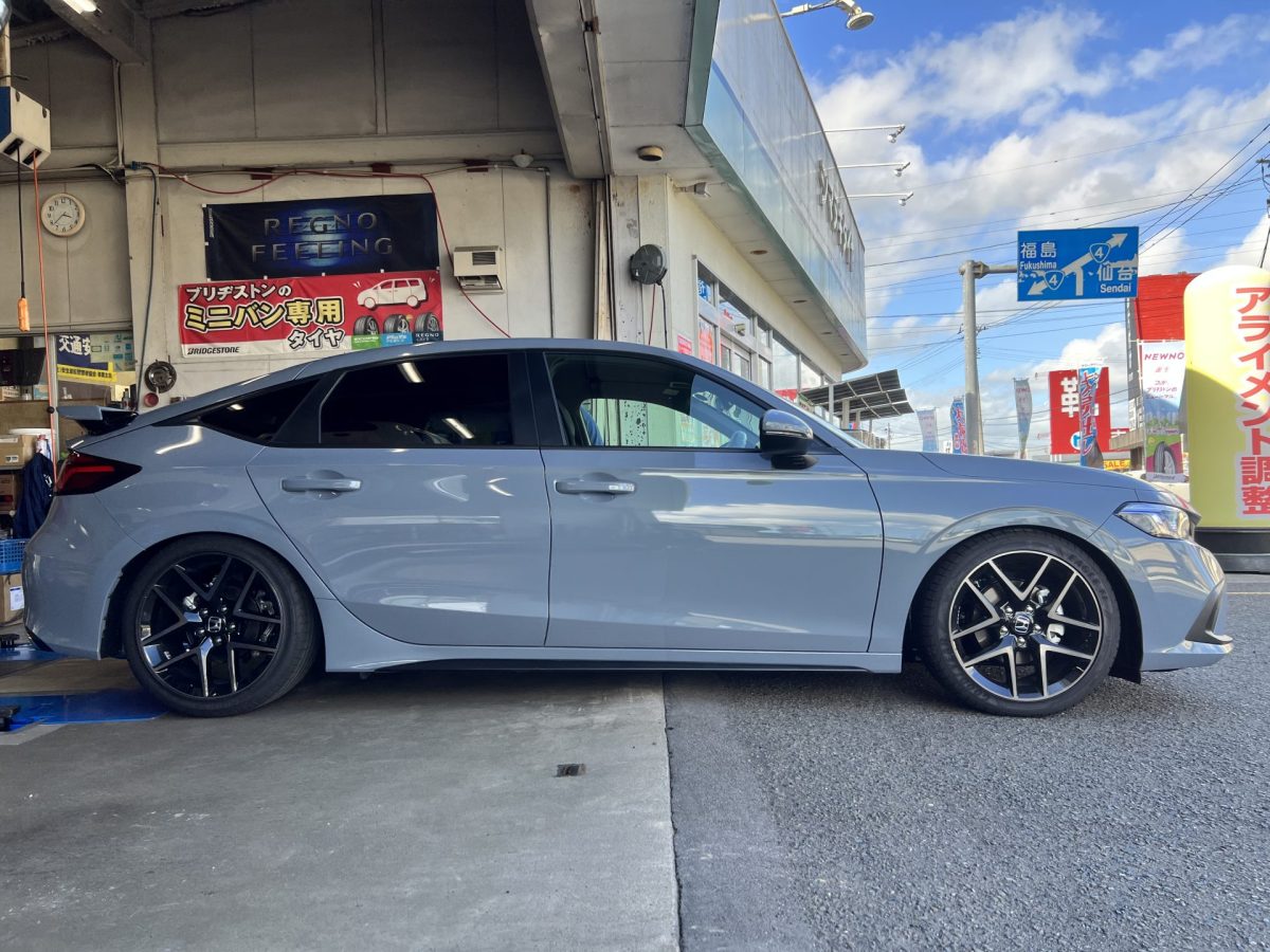 FL1 シビック 車高調取付 TEIN | シマヌキタイヤ