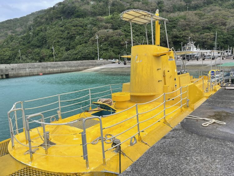 渡嘉敷島】雨でも家族みんなで楽しめる♪ 水中遊覧船「イエロー