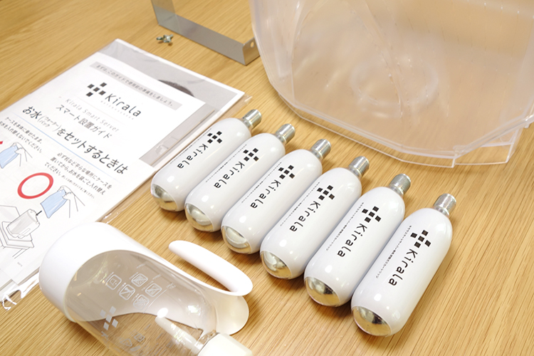 炭酸水が作れるキララ（kirala）のウォーターサーバーを使ってみた感想