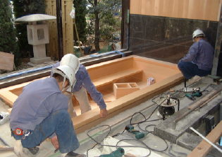 木風呂（檜風呂）の製造と販売 | 寿司桶（すし桶）、おひつ、檜風呂