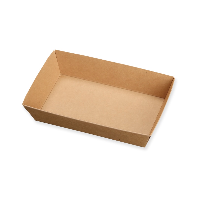 ケーピープラテック 紙容器 未晒紙ボックス KM-71 本体 ナチュラル 50