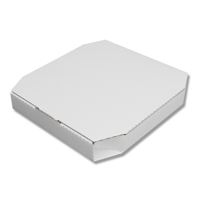 HEIKO 食品容器 N ピザ箱 S 白 10枚/袋 004247710 包装用品・店舗用品