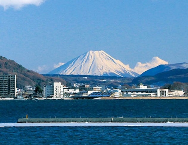 盆地の底から富士山が見える？！～諏訪盆地の成り立ち～ | 下諏訪の