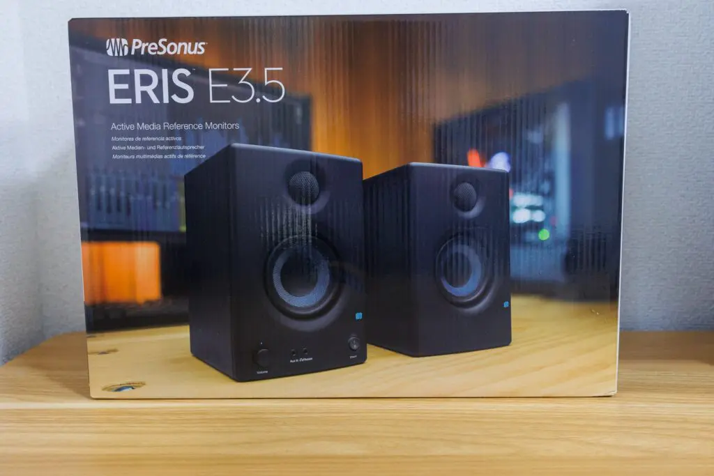 PreSonus Eris E3.5レビュー｜MacBook・DTM用コスパ最強モニター