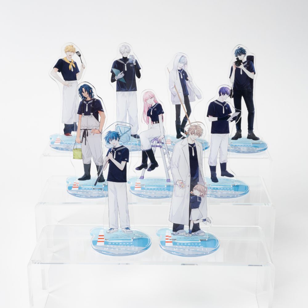 幼魚水族館コラボ『マグメル深海水族館』アクリルスタンド（由比朝陽