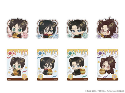 TVアニメ『進撃の巨人』より、ぬいぴ〜すシリーズの新商品が登場