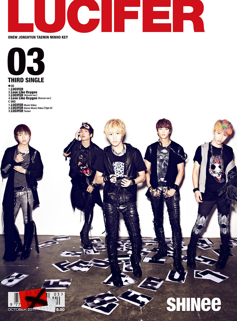 SHINee Lucifer type A CD 韓国盤　ミノ Amazon.co.jp: SHINee The 2nd ALBUM 「LUCIFER」 - シャイニー (DVD付