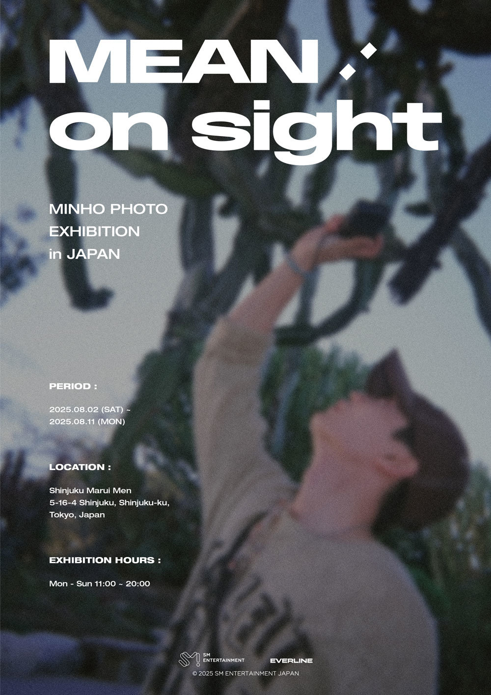 MINHO PHOTO EXHIBITION 『MEAN : on sight』 in JAPAN」開催決定