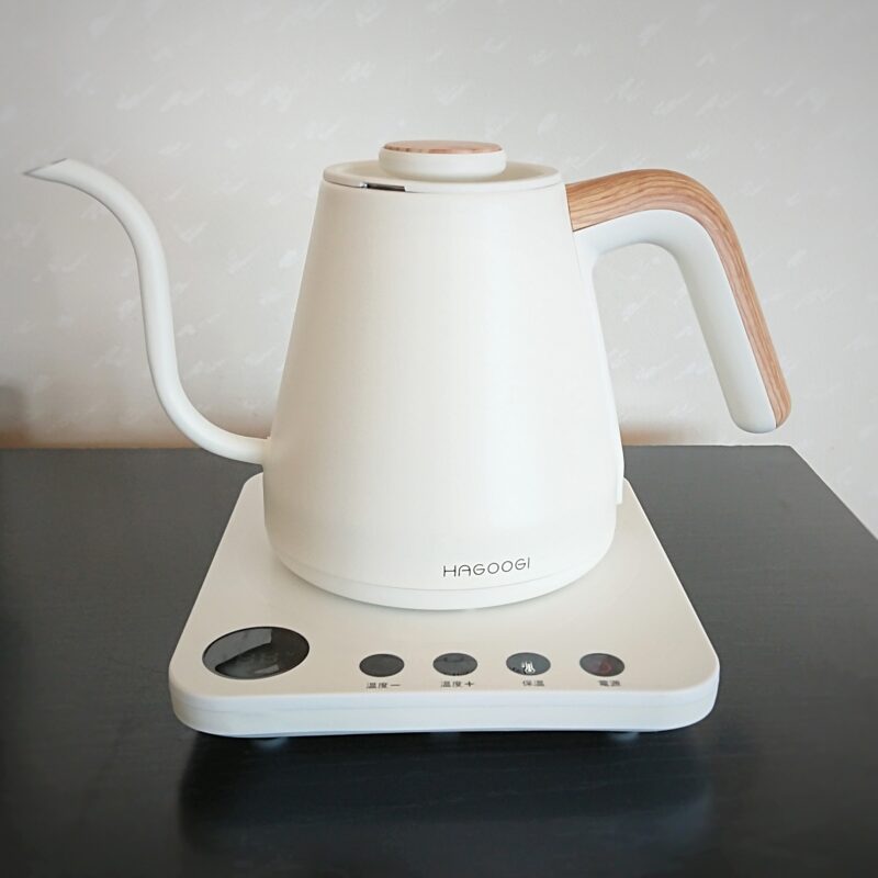 レビュー】ハゴオギの電気ケトル｜温度計いらずはやっぱり便利