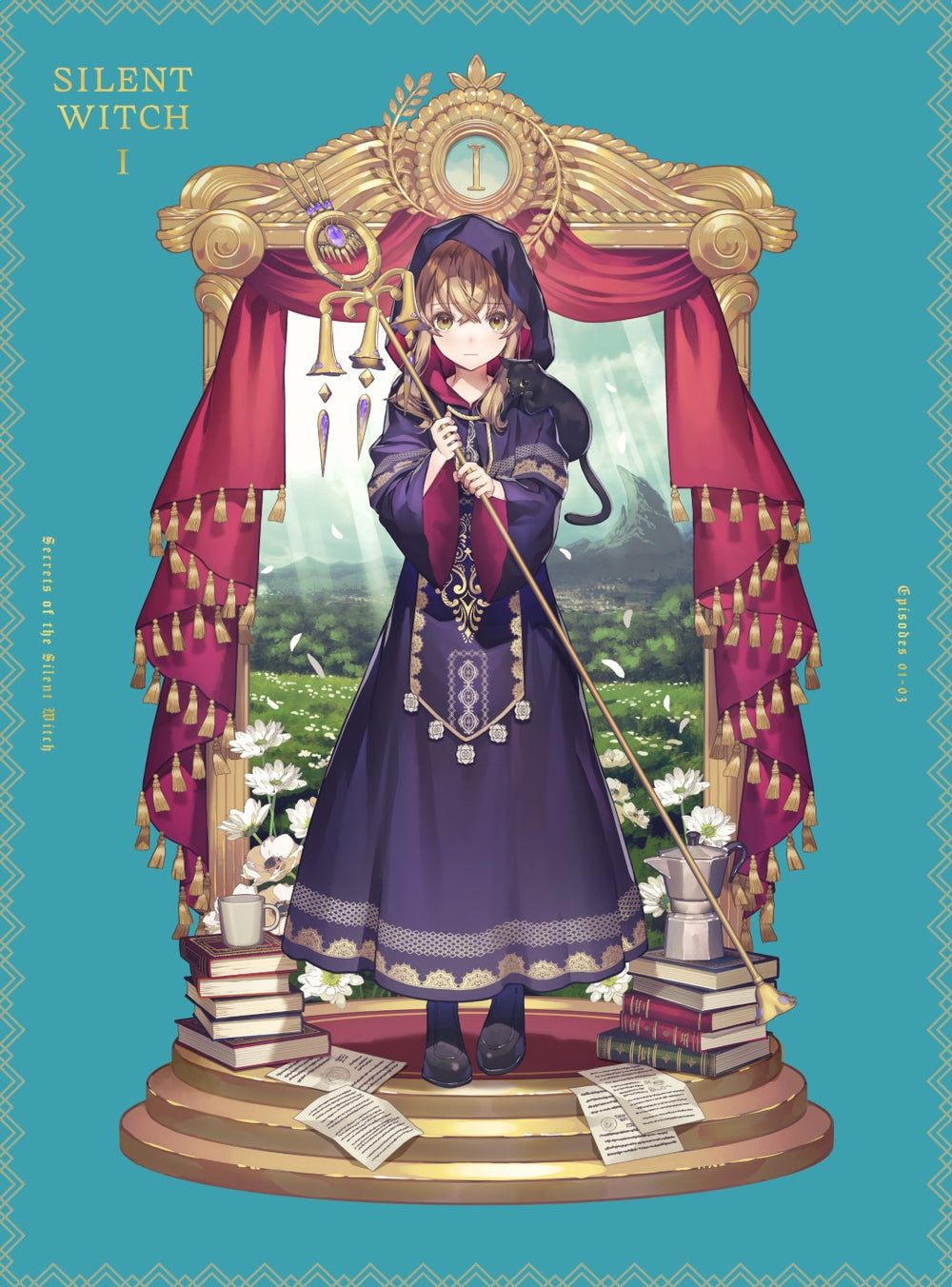 サイレント・ウィッチ くじ引き堂 S賞 布ポスター 描き下ろし b TV