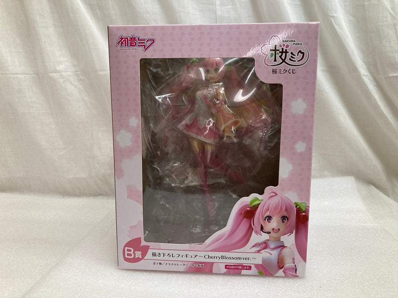 中古】【未開封】桜ミク 「タイトーくじ本舗 桜ミクくじ」 B賞 描き