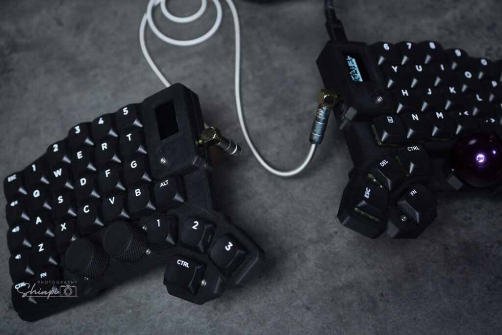 トラックボール一体型分割キーボード「mtk64erp」をレビュー│完成され