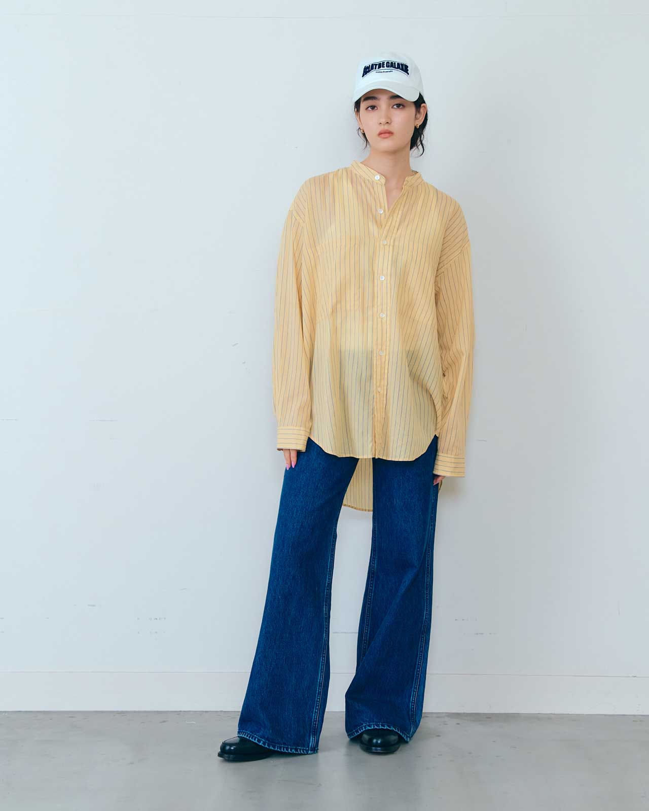 STAND COLLAR DADDY SHIRT – Shinzone