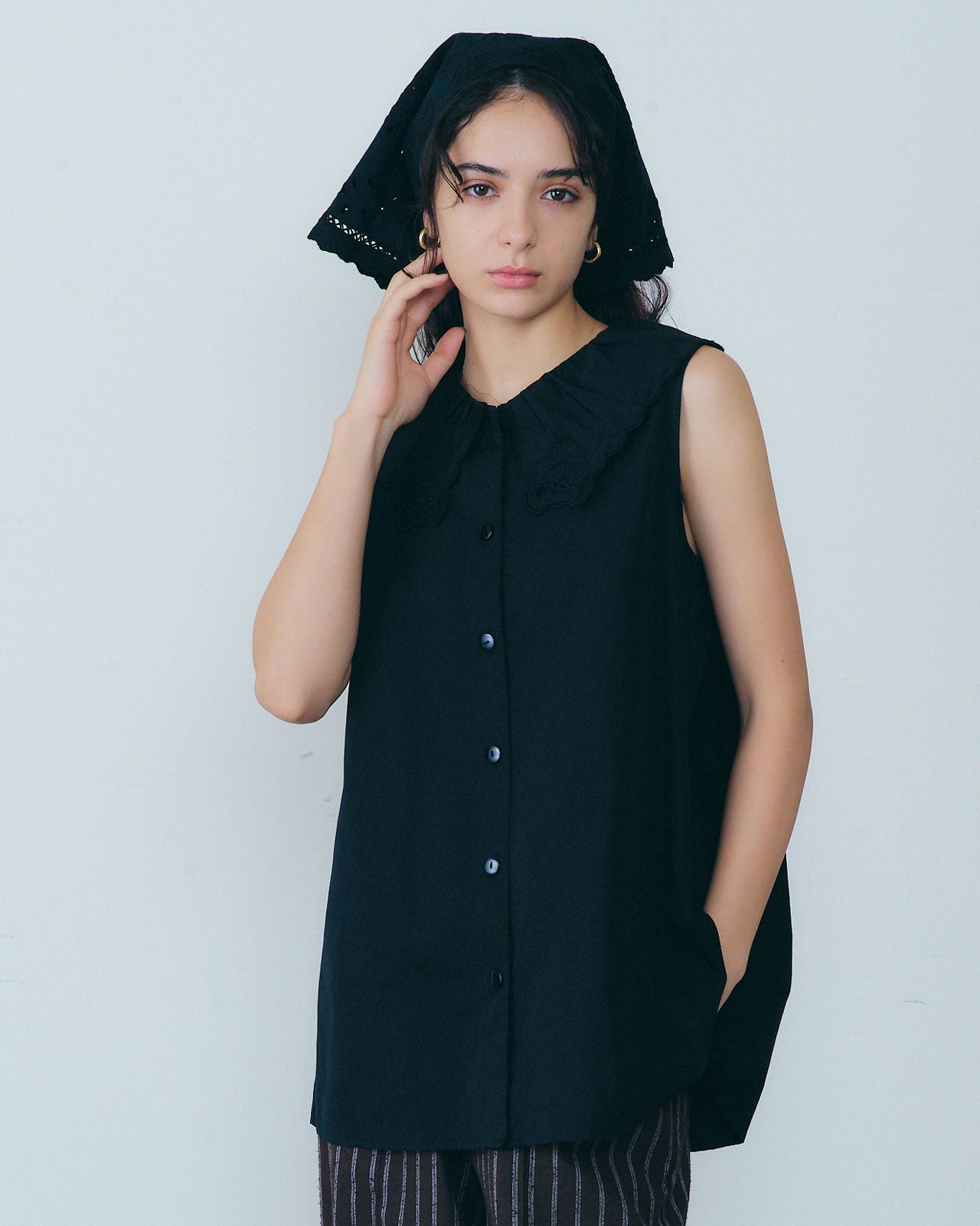 LACE COLLAR BLOUSE – Shinzone