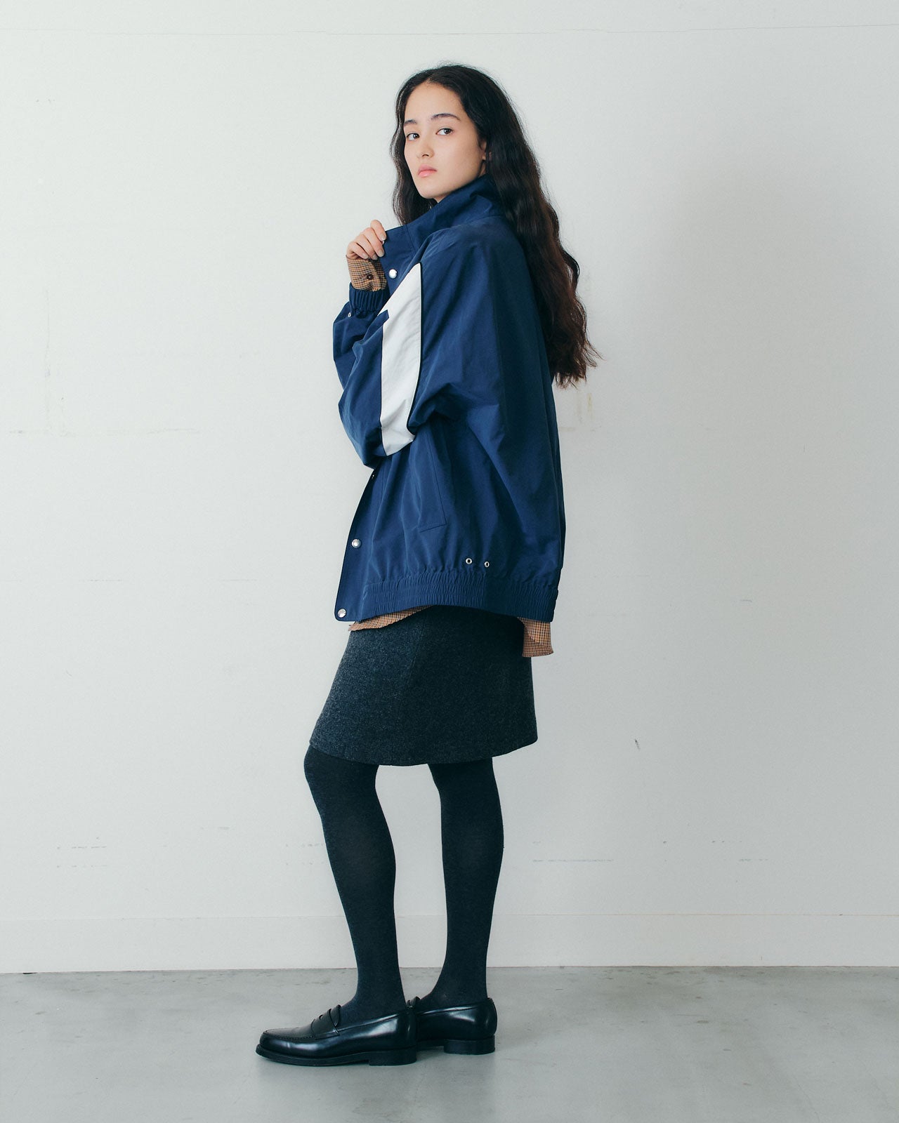 BICOLOR TRACK JACKET – Shinzone