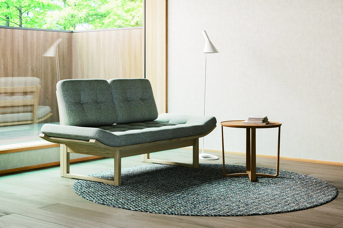 ガーベラ リビング 丸テーブル | 塩田家具 リヴリア