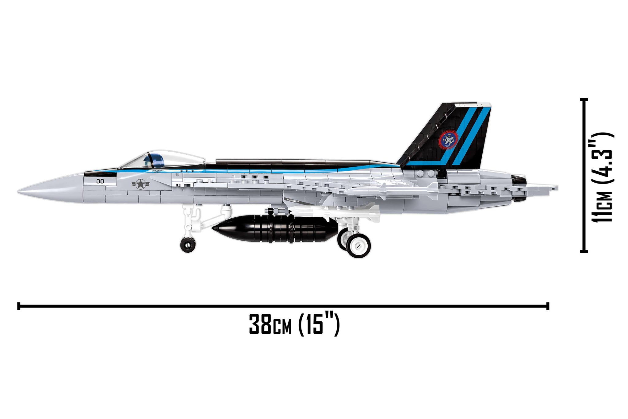 Top Gun Maverick F/A-18E Super Hornet Building Set B – The United