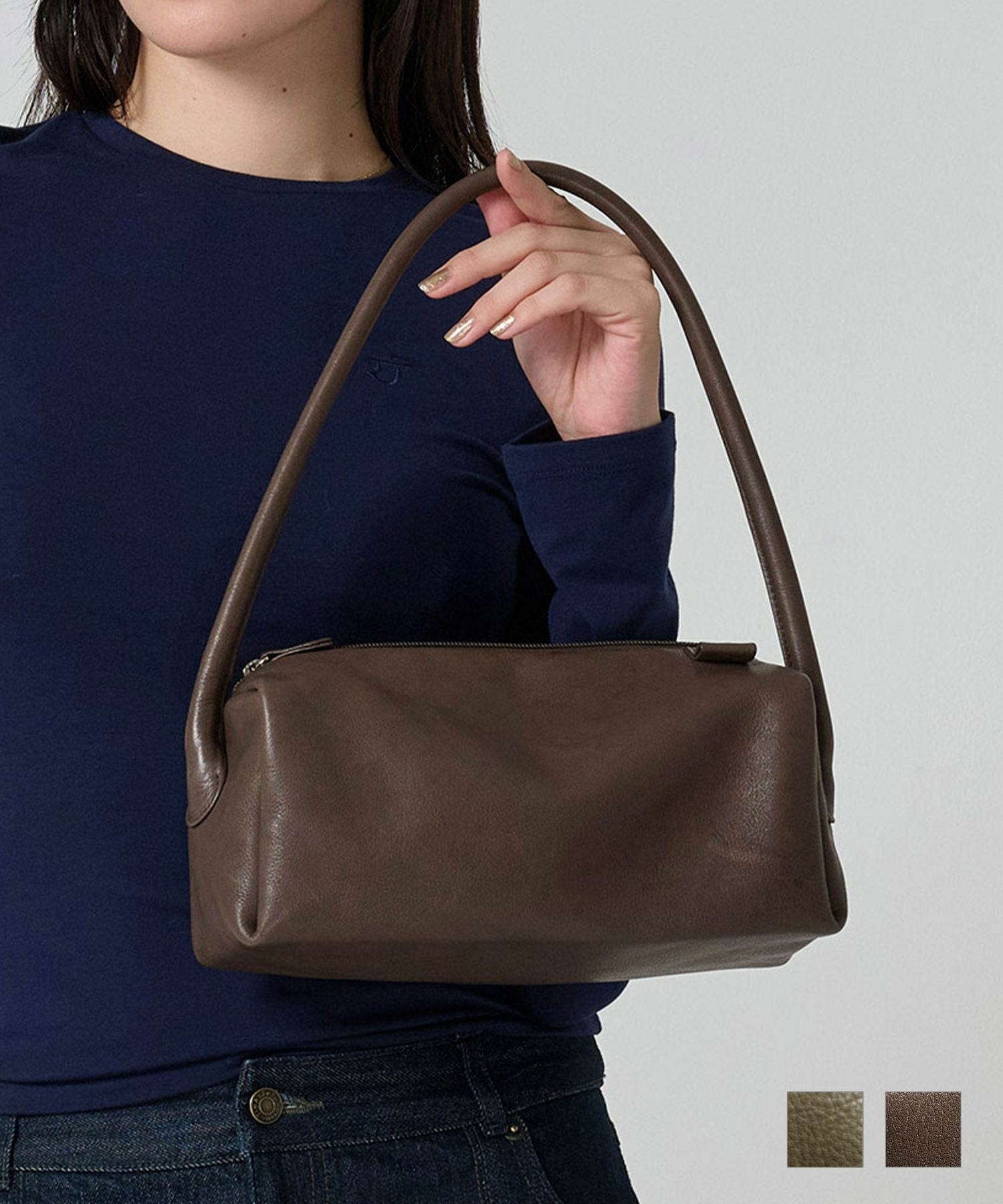 Special-Price-SALE MADE IN JAPAN 本革 ミニバッグ TINA：JOJUN 全2色