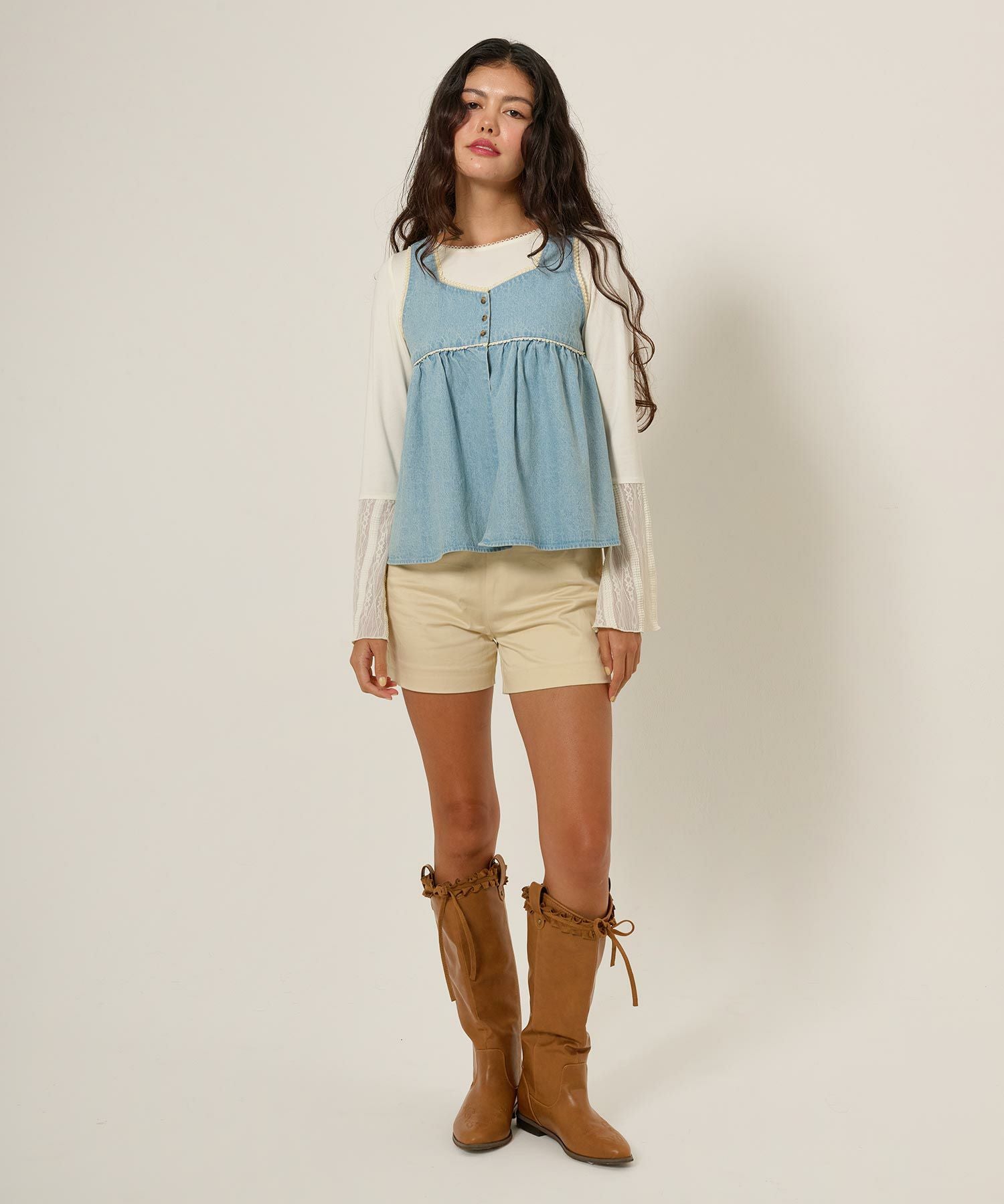 ルーズ ウエスタンブーツ TINA：JOJUN 全2色｜tnj913-0990【4