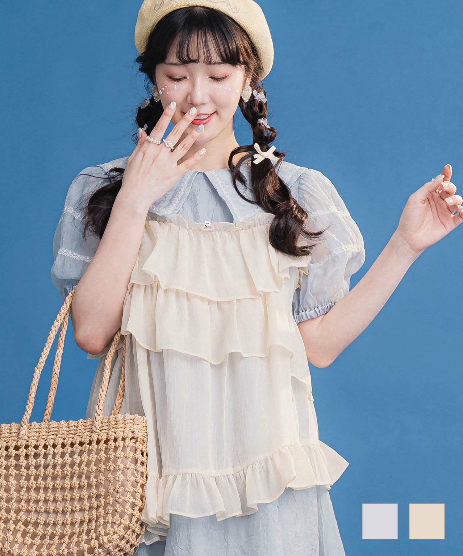 美品 DSQUARED2 フリルキャミソール 40 美品 DSQUARED2 フリル