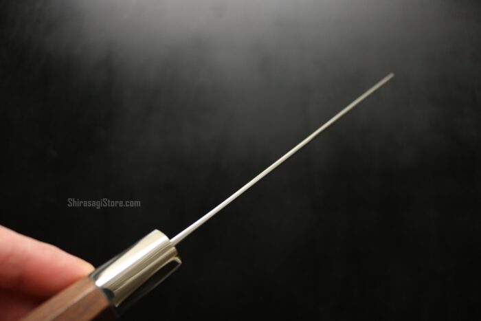 土佐打刃物 黒鳥鍛造工場 菜切り包丁 銀三鋼 鏡面仕上 165mm