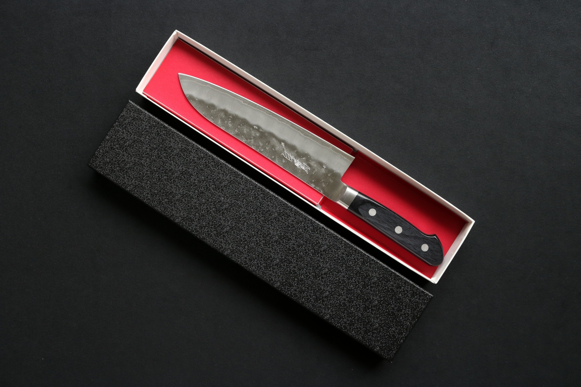 白鷺 三徳包丁 銀三鋼 梨地 洋包丁180mm - shirasagistore.com