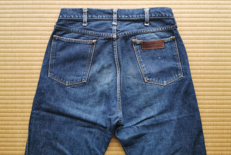 WAREHOUSE（ウエアハウス）ラングラー11MWプロトタイプ 色落ち－手間とヒマ