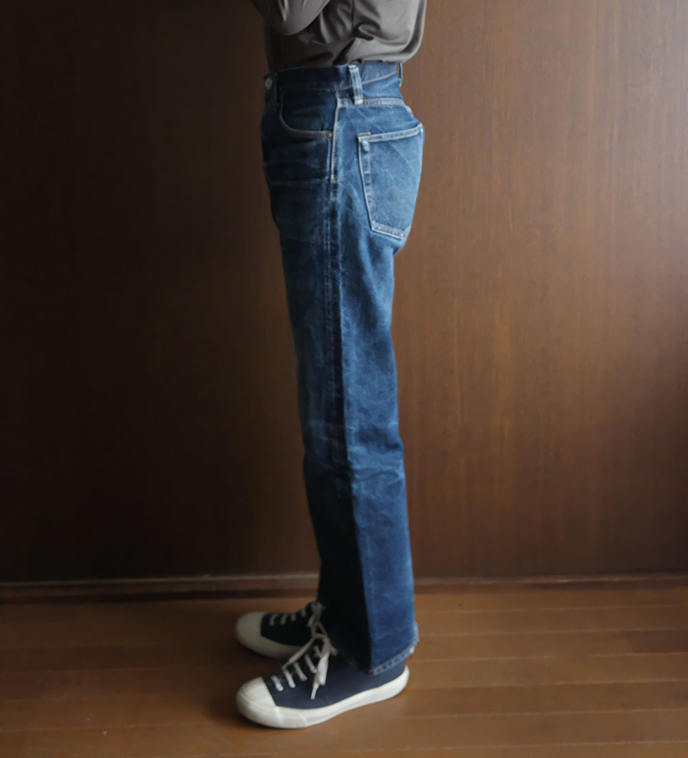 ドゥニーム XXタイプ2（SHINS期）の色落ち - 濃いインディゴは他には