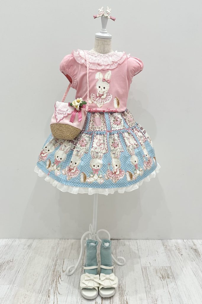 ♡New Arrival News♡うさぎハンカチプリントシリーズ発売のお知らせ