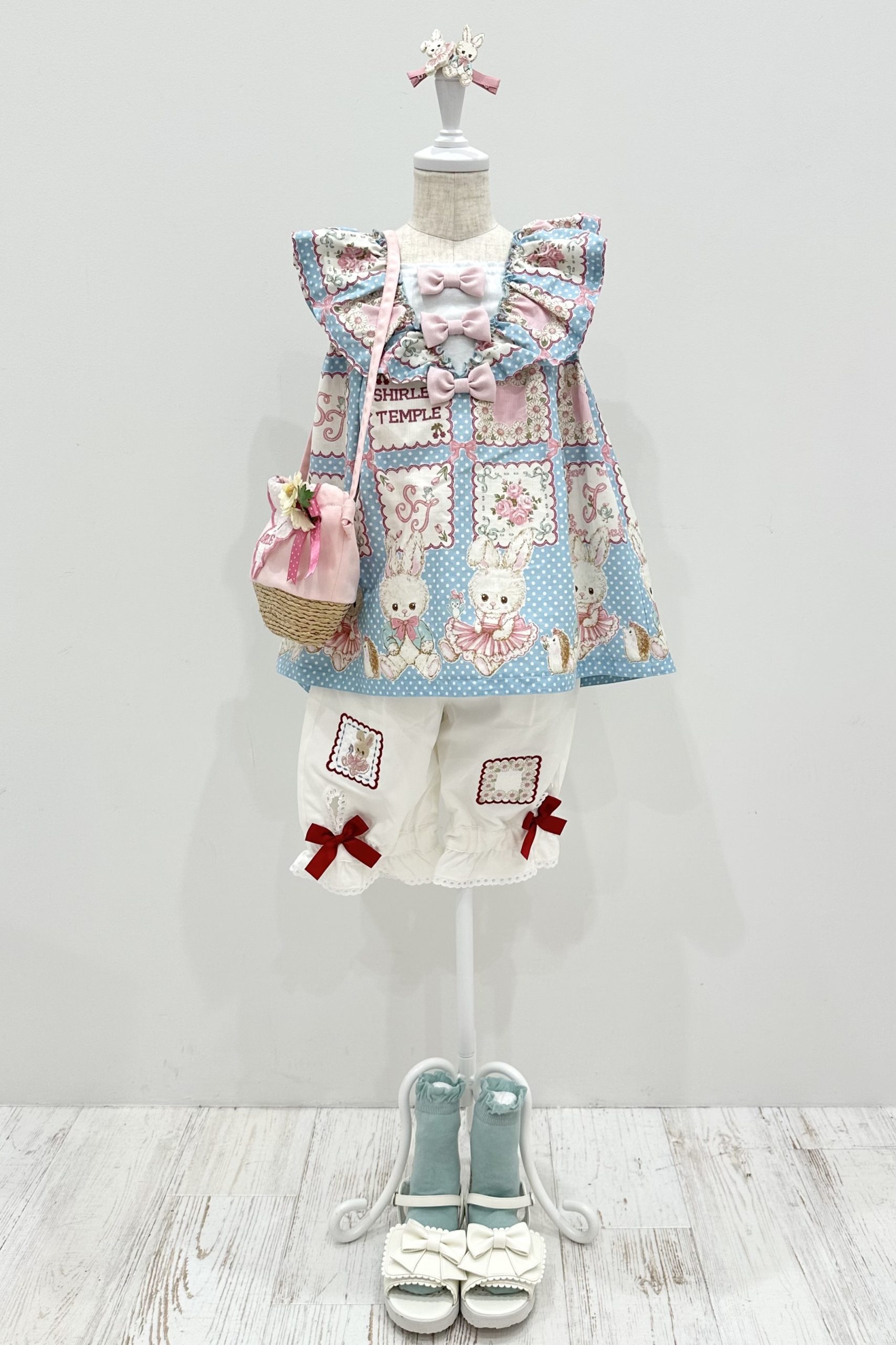 ♡New Arrival News♡うさぎハンカチプリントシリーズ発売のお知らせ